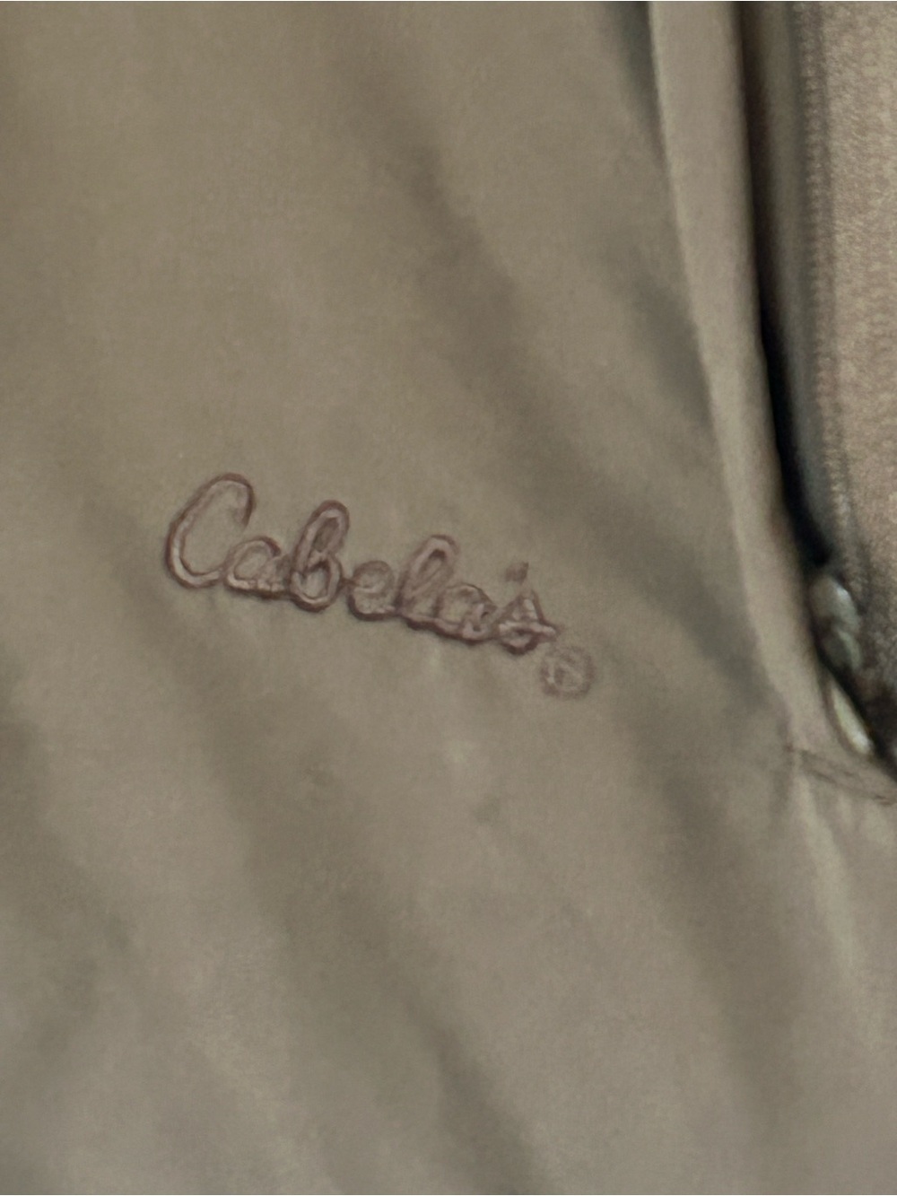 Cabela's Men's Brown Windbreaker Pullover - Picture 2 of 6